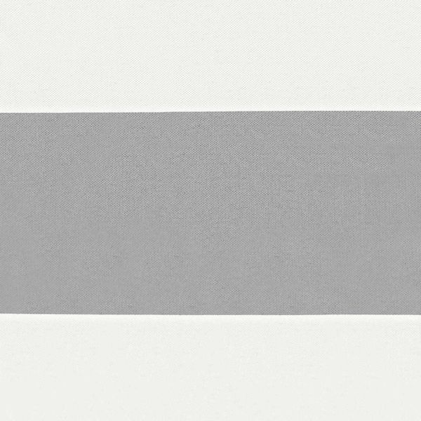 Балконен екран Светлосив и бял 110 x 300 cm Оксфордска тъкан