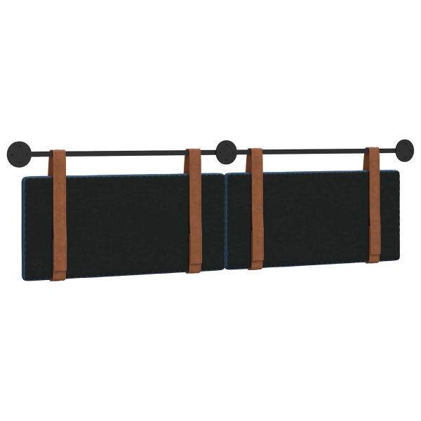 Висяща табла Едноцветен Синьо 190 x 55 x 5 см Антично PU