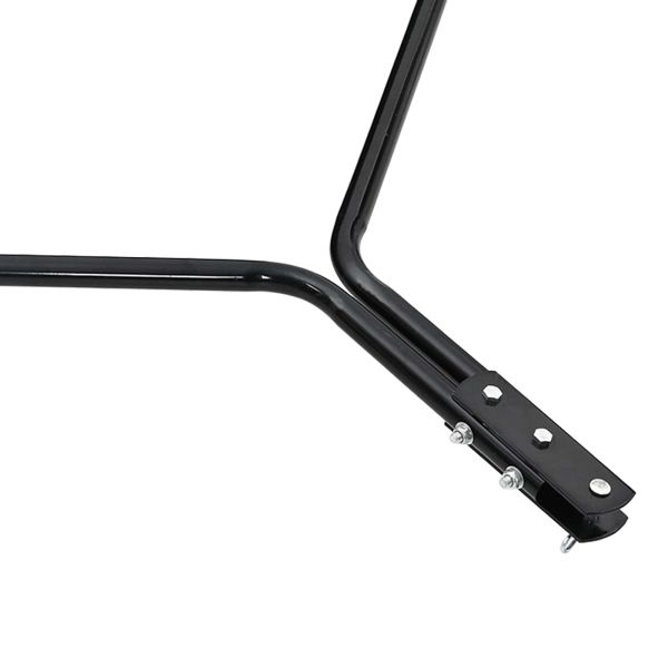 Градински ролер за тревни площи Черно 120 x 99 см Желязо