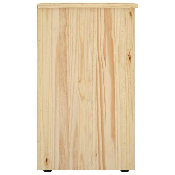 За шкафове Кафяво 34 x 39 x 61,5 см Солиден бор