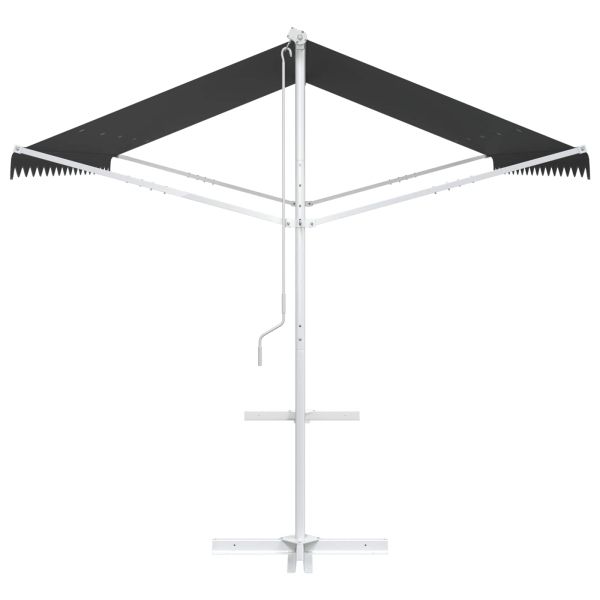 Самостоятелен сенник Антрацит 4 × 3 m Полиестер