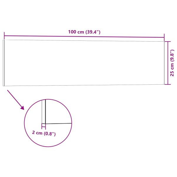 Стенни панели 10 pcs Бяло и червено 100 x 25 cm EPS пяна