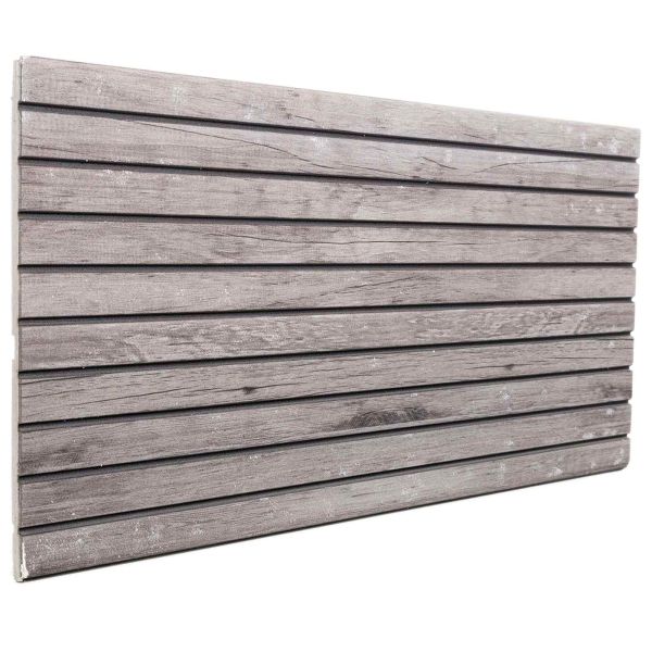 Стенни панели 10 pcs Сив 100 x 50 cm EPS пяна