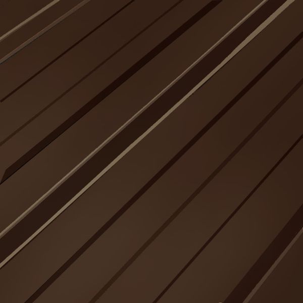 Покривен панел 12 pcs Кафяво 129 x 45 см Поцинкована стомана