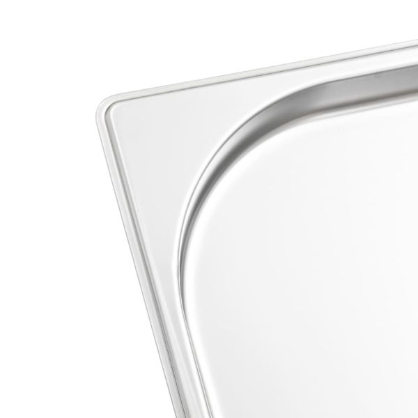 Гастронорм контейнери 8 бр GN 1/2 20 мм неръждаема стомана