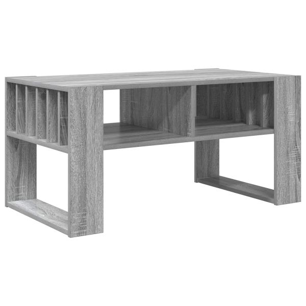 Масичка за кафе Сив Сонома 92 x 49,5 x 45 см Инженерно дърво