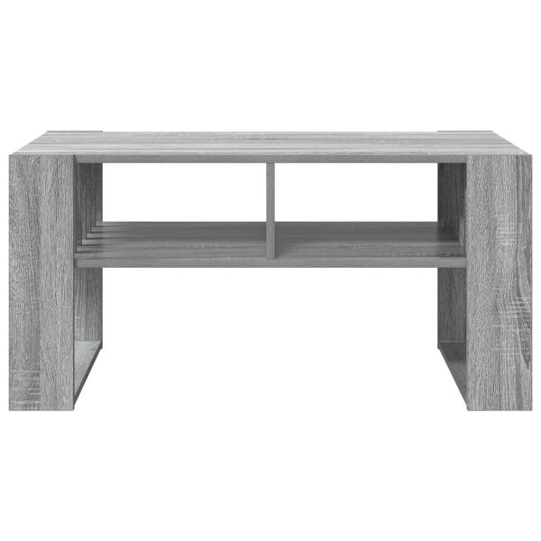 Масичка за кафе Сив Сонома 92 x 49,5 x 45 см Инженерно дърво