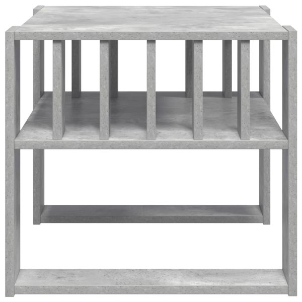 Масичка за кафе Циментено сиво 66 x 49,5 x 45 см