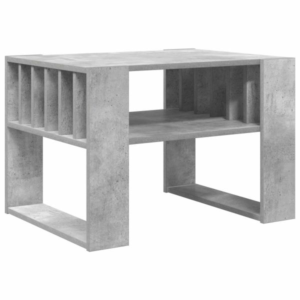 Масичка за кафе Циментено сиво 66 x 49,5 x 45 см