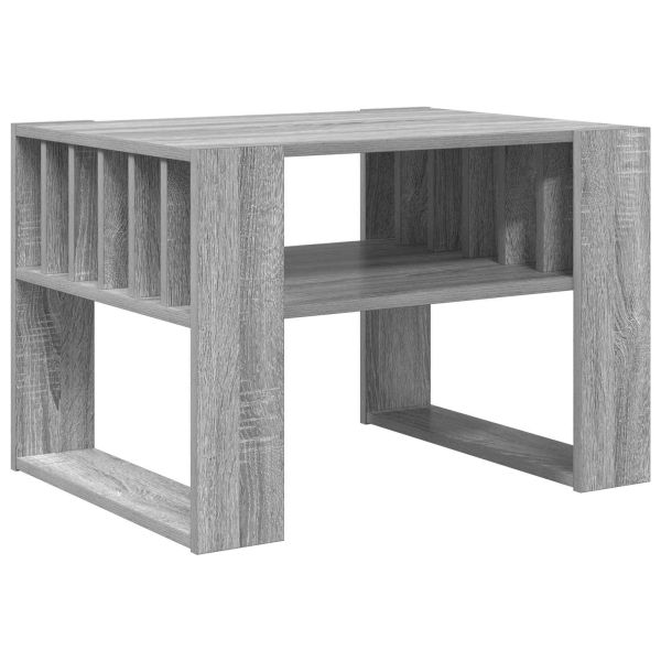 Масичка за кафе Сив Сонома 66 x 49,5 x 45 см Инженерно дърво