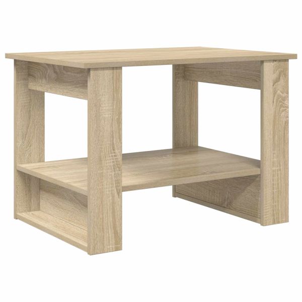 Масичка за кафе Сонома дъб 72 x 50 x 50 см Инженерно дърво