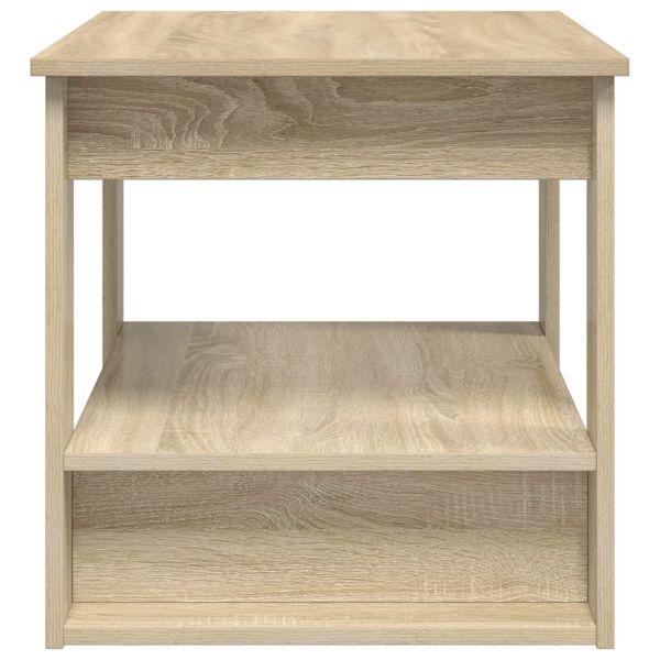 Масичка за кафе Сонома дъб 72 x 50 x 50 см Инженерно дърво