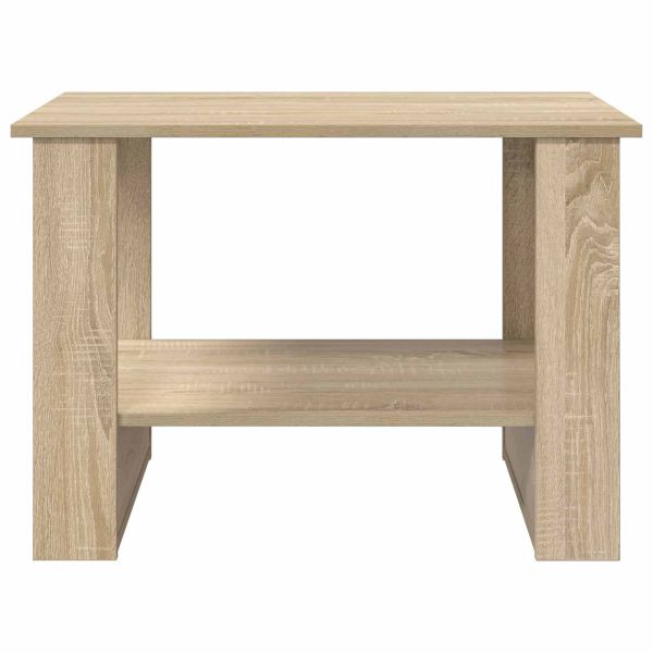 Масичка за кафе Сонома дъб 72 x 50 x 50 см Инженерно дърво