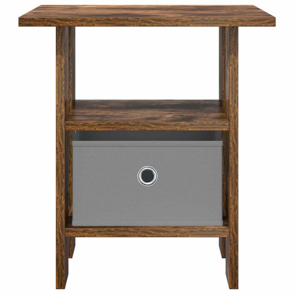 Нощно шкафче 2 pcs Димян дъб 41 x 40 x 45 см Инженерно дърво