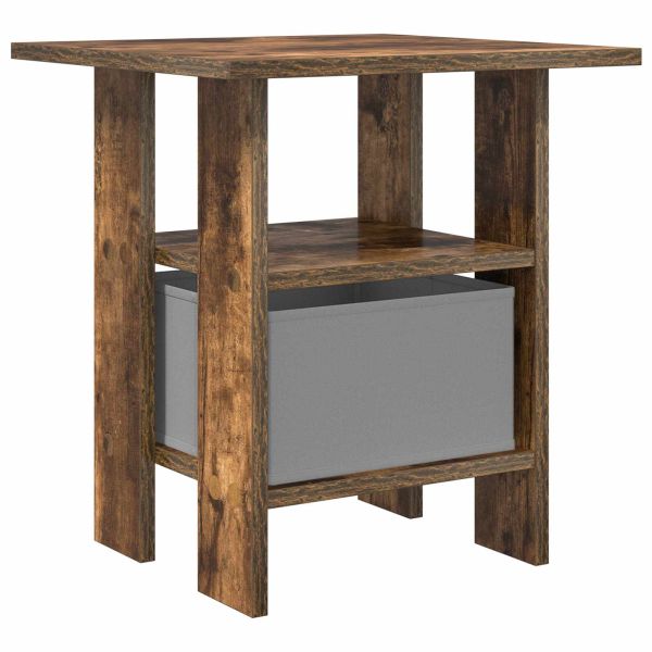 Нощно шкафче 2 pcs Димян дъб 41 x 40 x 45 см Инженерно дърво
