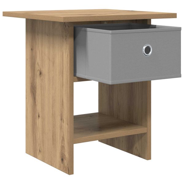 Нощно шкафче 2 pcs Дъб 41 x 40 x 45 см Инженерно дърво