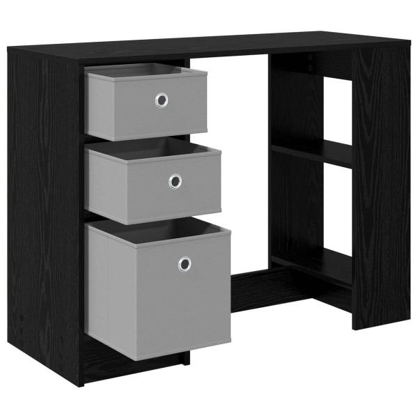Бюро с чекмедже Черния дъб 100 x 40 x 75 cm Инженерно дърво