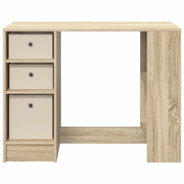 Бюро с чекмедже Сонома дъб 100 x 40 x 75 cm Инженерно дърво