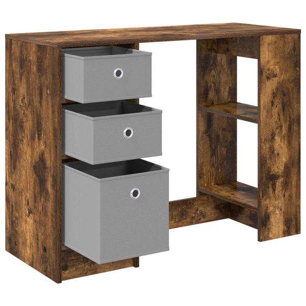 Бюро с чекмедже Димян дъб 100 x 40 x 75 cm Инженерно дърво