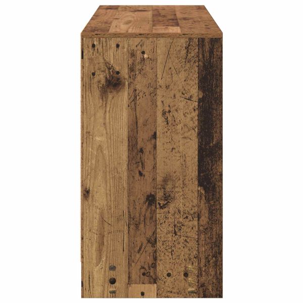 Бюро с чекмедже Старо дърво 100 x 40 x 75 cm Инженерно дърво