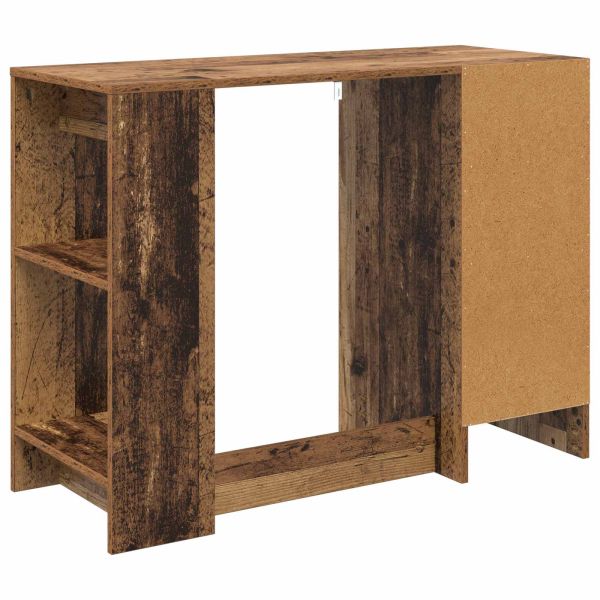 Бюро с чекмедже Старо дърво 100 x 40 x 75 cm Инженерно дърво