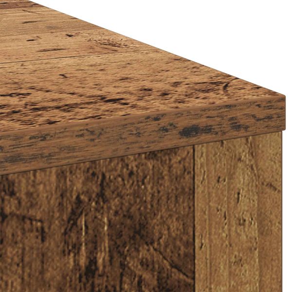 Бюро с чекмедже Старо дърво 100 x 40 x 75 cm Инженерно дърво