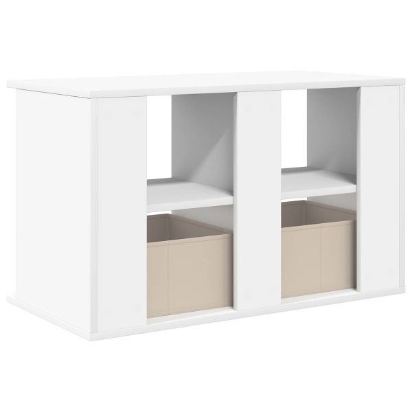 Стойка за телевизор с чекмедже Бяло 79 x 40 x 48 см