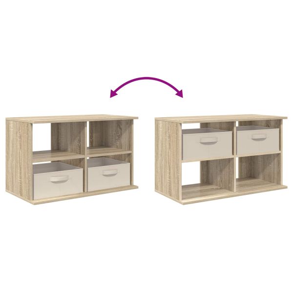 Стойка за телевизор с чекмедже Сонома дъб 79 x 40 x 48 см