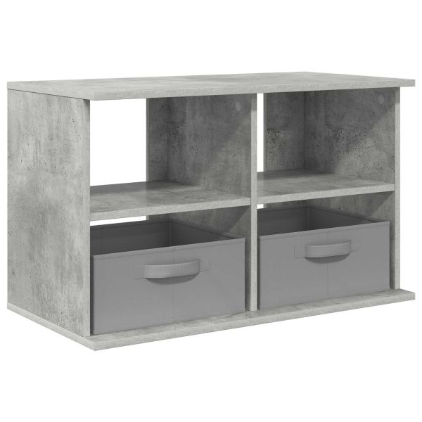 Стойка за телевизор с чекмедже Циментено сиво 79 x 40 x 48 см