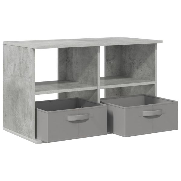 Стойка за телевизор с чекмедже Циментено сиво 79 x 40 x 48 см