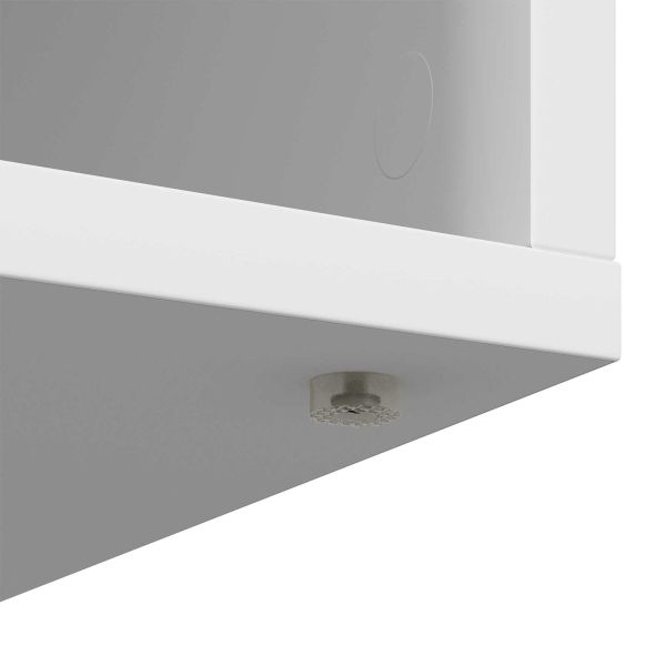 Служебен шкаф с чекмедже Бяло 60 x 33,5 x 84 см