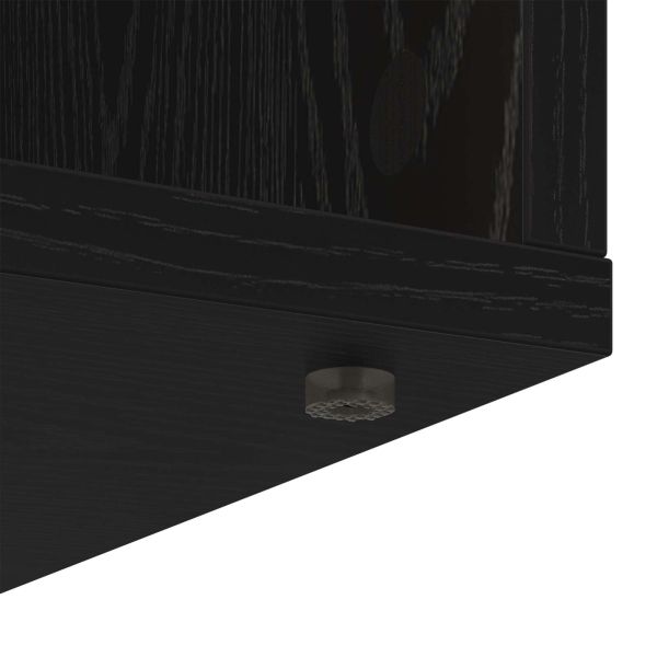 Служебен шкаф с чекмедже Черния дъб 60 x 33,5 x 84 см