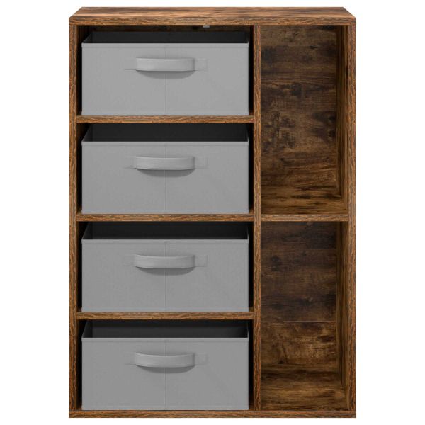 Служебен шкаф с чекмедже Димян дъб 60 x 33,5 x 84 см