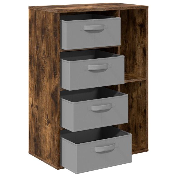 Служебен шкаф с чекмедже Димян дъб 60 x 33,5 x 84 см