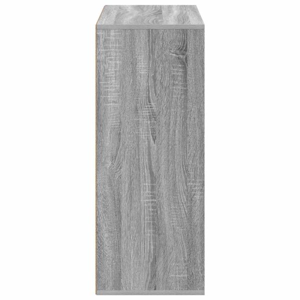 Служебен шкаф с чекмедже Сив Сонома 60 x 33,5 x 84 см