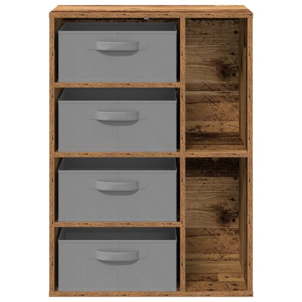 Служебен шкаф с чекмедже Старо дърво 60 x 33,5 x 84 см