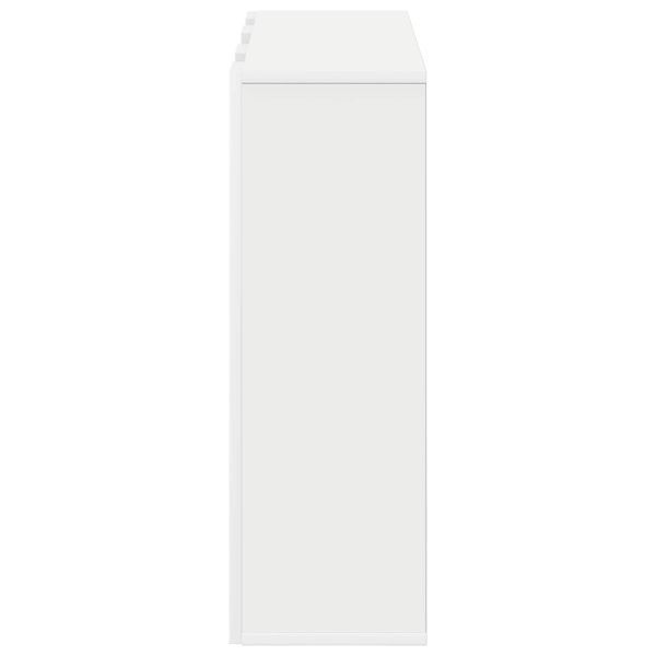 Служебен шкаф с чекмедже Бяло 73,5 x 24 x 69,5 см