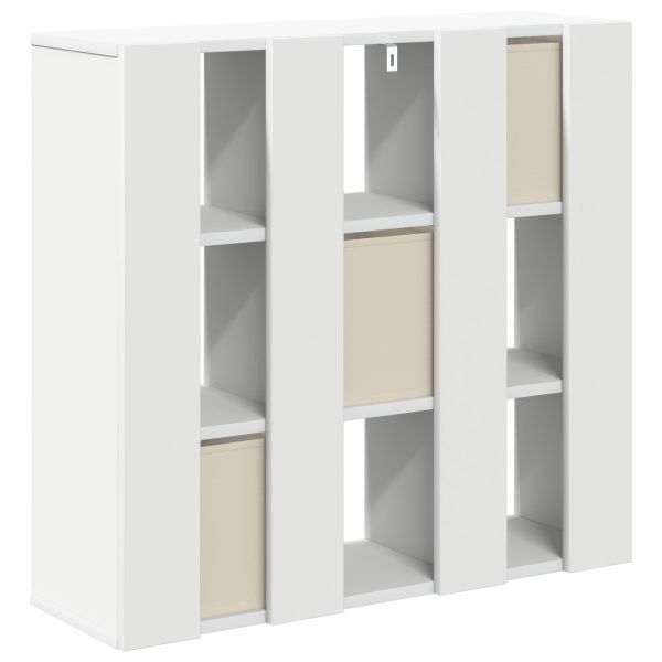 Служебен шкаф с чекмедже Бяло 73,5 x 24 x 69,5 см