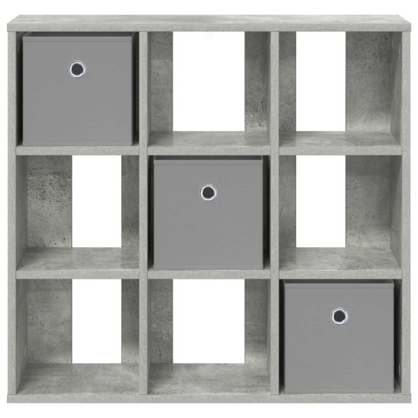 Служебен шкаф с чекмедже Циментено сиво 73,5 x 24 x 69,5 см