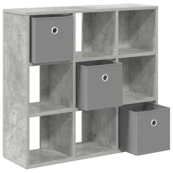 Служебен шкаф с чекмедже Циментено сиво 73,5 x 24 x 69,5 см