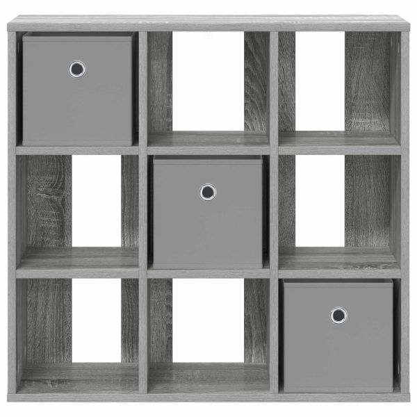 Служебен шкаф с чекмедже Сив Сонома 73,5 x 24 x 69,5 см