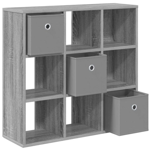 Служебен шкаф с чекмедже Сив Сонома 73,5 x 24 x 69,5 см