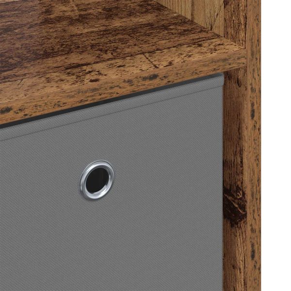 Служебен шкаф с чекмедже Старо дърво 73,5 x 24 x 69,5 см