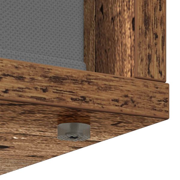 Служебен шкаф с чекмедже Старо дърво 73,5 x 24 x 69,5 см