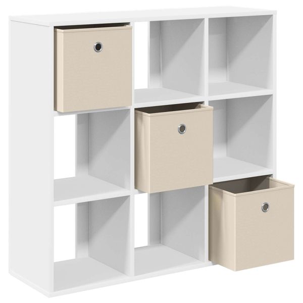 Служебен шкаф с чекмедже Бяло 88,5 x 29 x 84,5 см