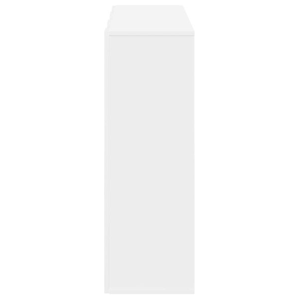 Служебен шкаф с чекмедже Бяло 88,5 x 29 x 84,5 см