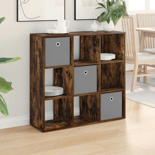 Служебен шкаф с чекмедже Димян дъб 88,5 x 29 x 84,5 см