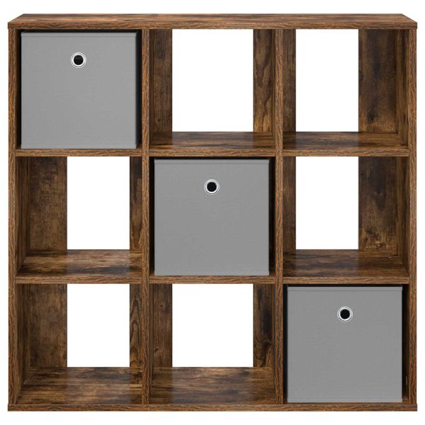 Служебен шкаф с чекмедже Димян дъб 88,5 x 29 x 84,5 см