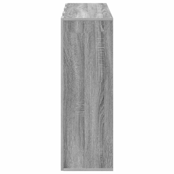 Служебен шкаф с чекмедже Сив Сонома 88,5 x 29 x 84,5 см