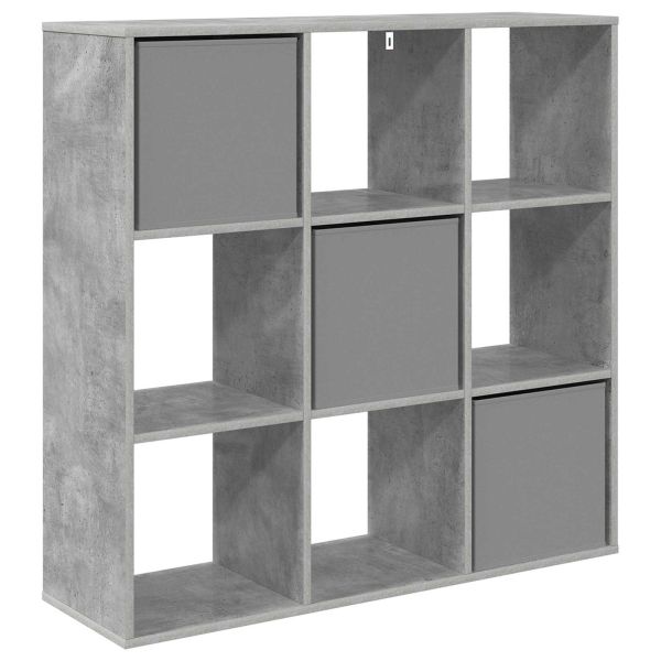 Служебен шкаф с чекмедже Циментено сиво 102 x 31 x 99,5 см